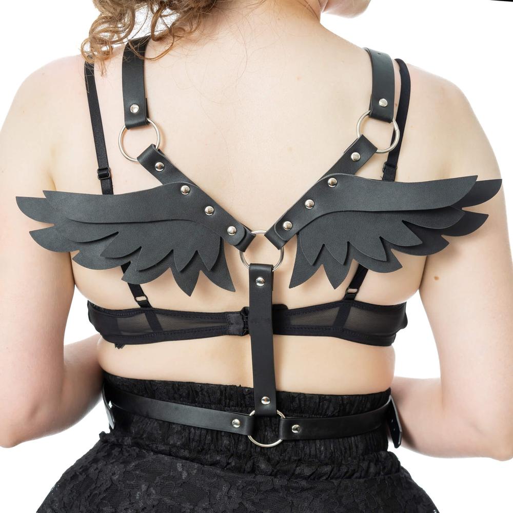 Poizen Industries - Dark Angel Harness - Black